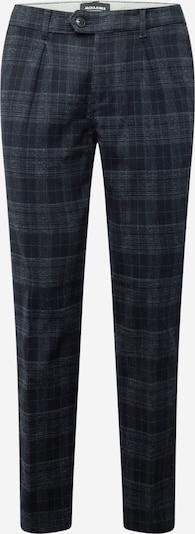 JACK & JONES Pleat-front trousers 'ACE HARVEY' in Night blue / White, Item view