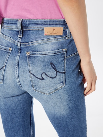 LIEBLINGSSTÜCK Skinny Jeans 'Mamma Mia' i blå