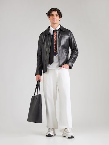 JACK & JONES Тениска в черно