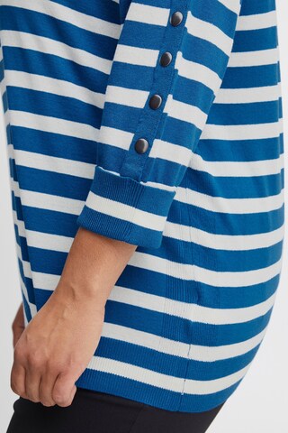 Fransa Curve - Camisa em azul