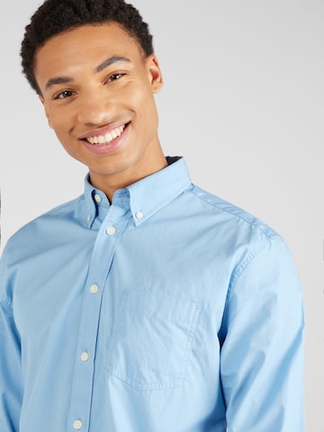 ESPRIT Regular fit Button Up Shirt in Blue