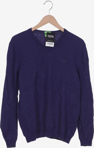 BOSS Green Sweater & Cardigan in L in Purple: front