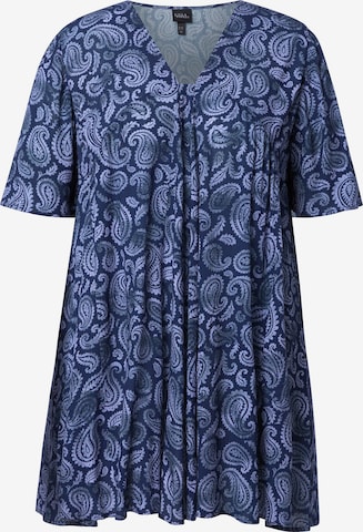 Ulla Popken Tunika in Blau: Vorderseite