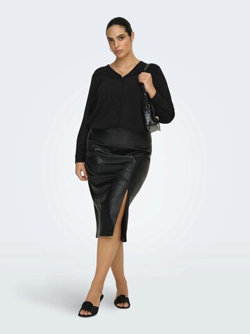 ONLY Carmakoma - Blusa 'CARJana' en negro