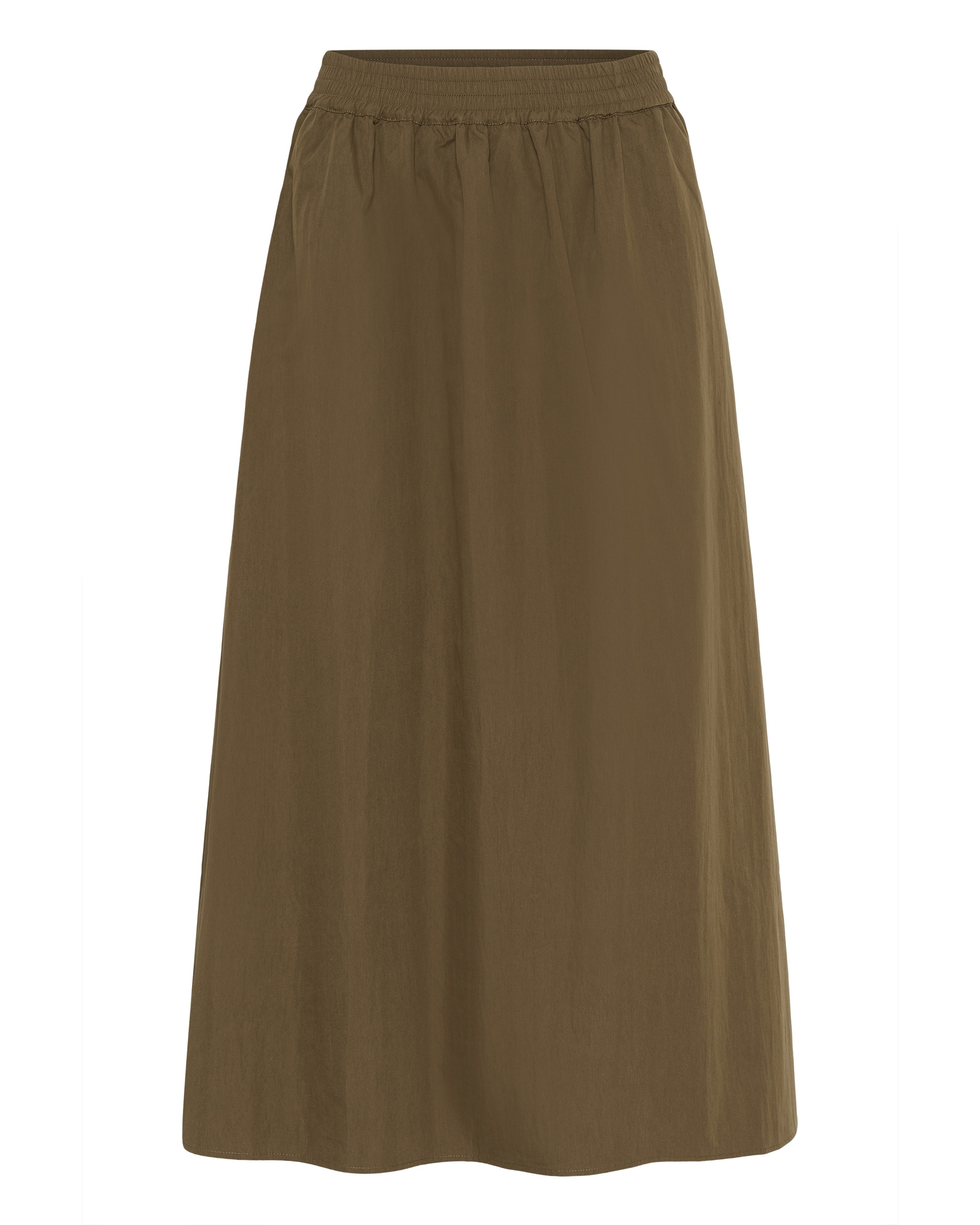 CULTURE Rok 'CUcornelie' in de kleur Donkerbruin, Productweergave