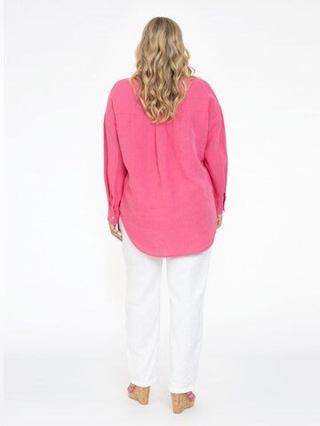 Yoek Bluse in Pink