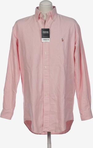Polo Ralph Lauren Button Up Shirt in M in Pink: front