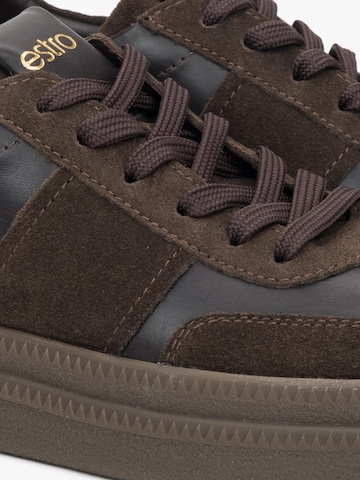 Estro Låg sneaker '09-32998' i brun