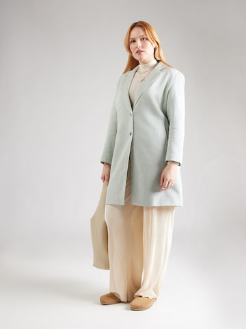 ONLY Carmakoma Přechodný kabát 'CARCARRIE' – zelená: přední strana