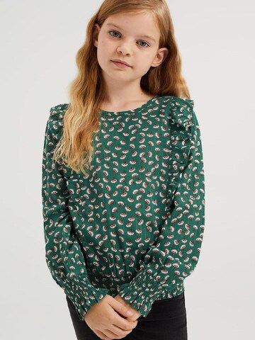 WE Fashion Blouse in Green: front