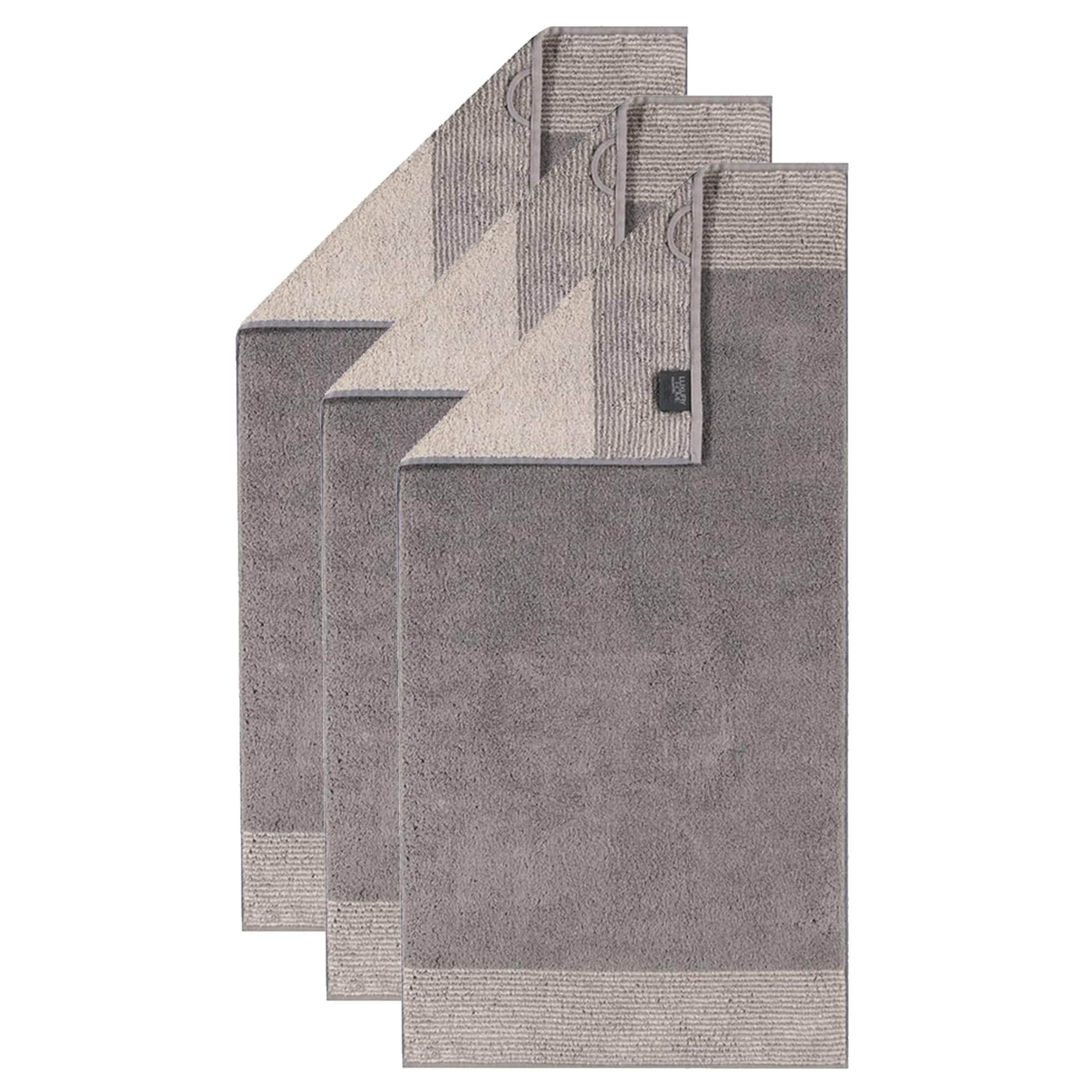 Cawö Towel in Grey: front