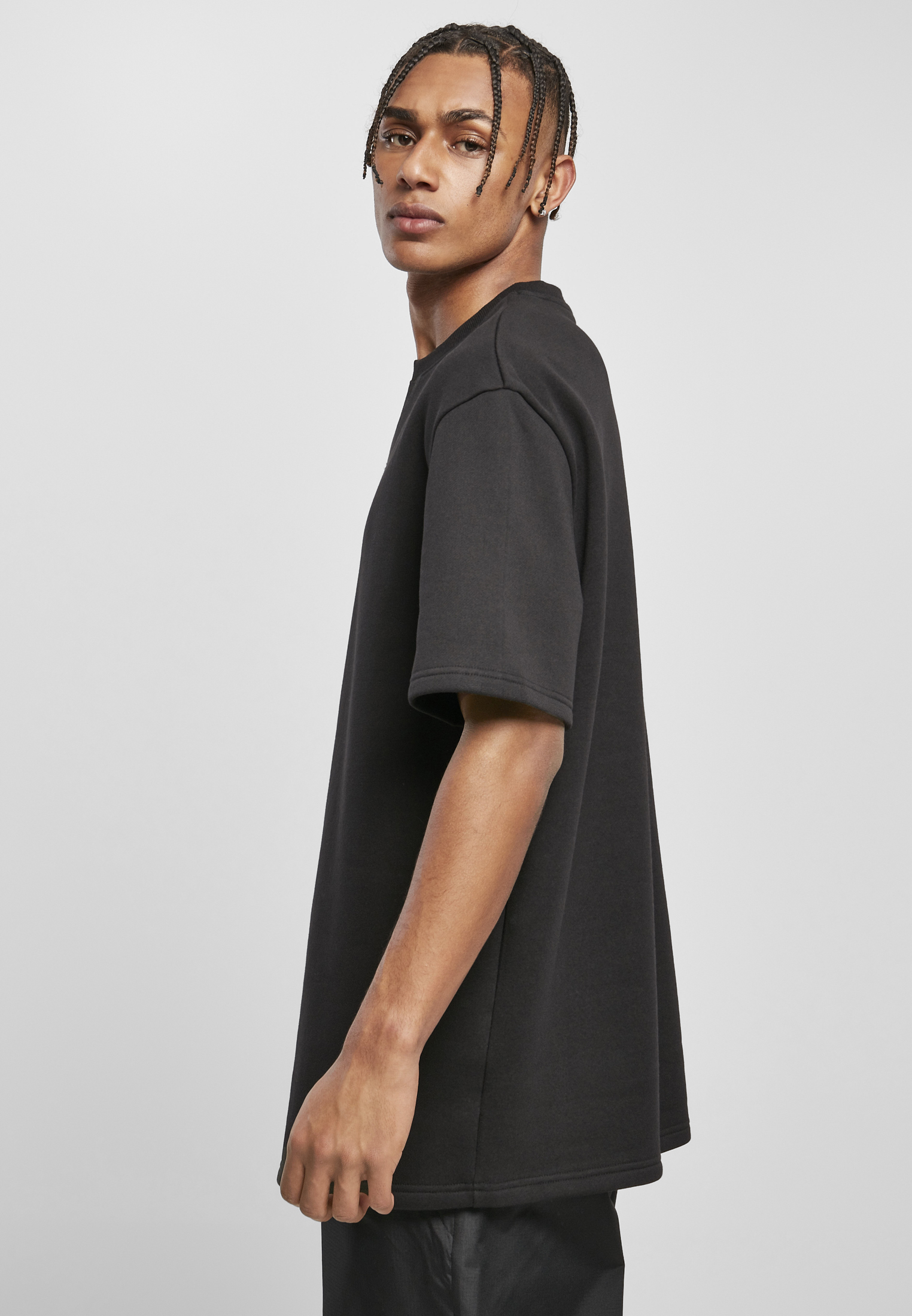 Plus size Odzież Urban Classics Koszulka w kolorze Czarnym 