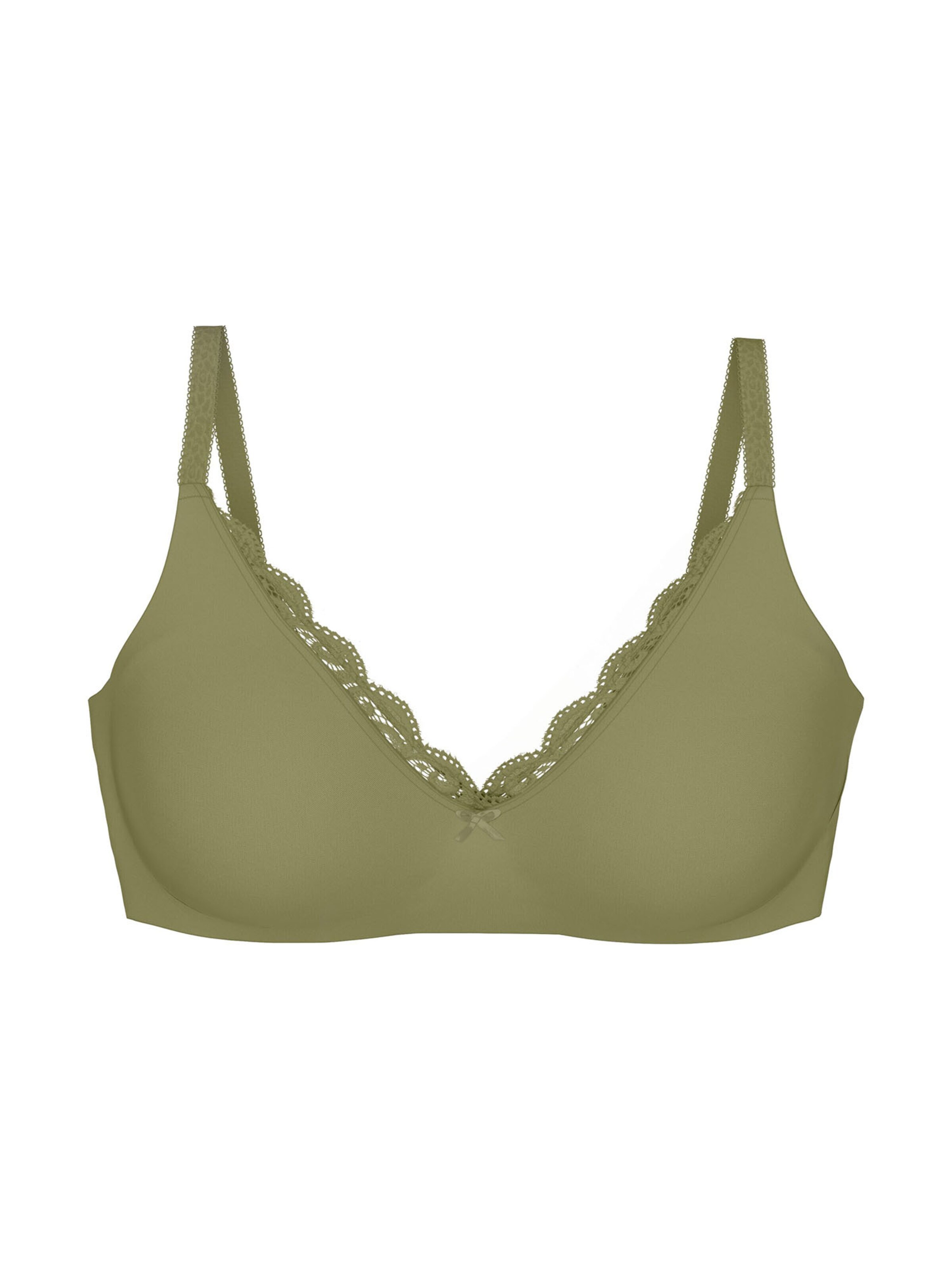 TRIUMPH Bra ' Red Label Amourette ' in Green: front