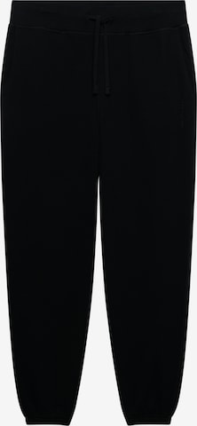 Tapered Pantaloni 'ESSENTIAL' de la Superdry & Co pe negru: față