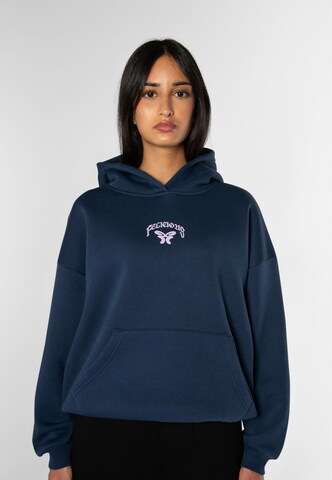 Felicious Sweatshirt in Blauw: voorkant