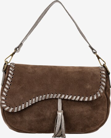 IZIA Skuldertaske i grå: forside