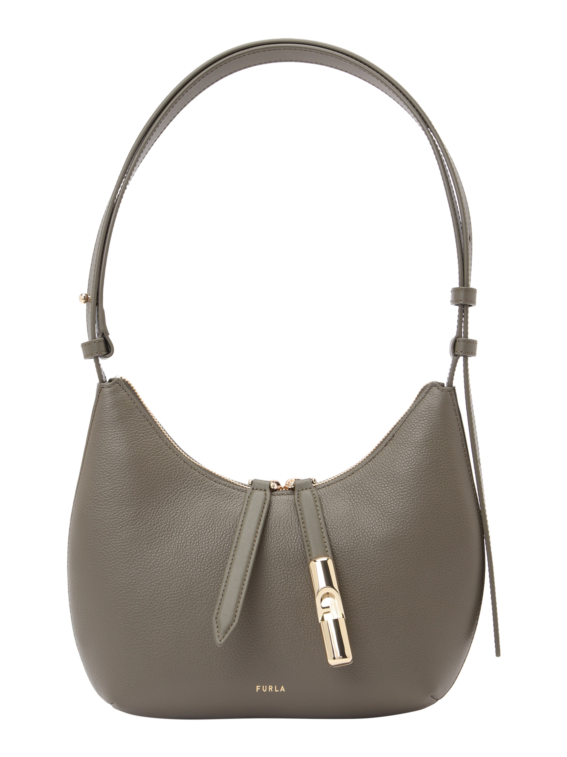 FURLA Наплечная сумка 'GOCCIA' в Зеленый: спереди