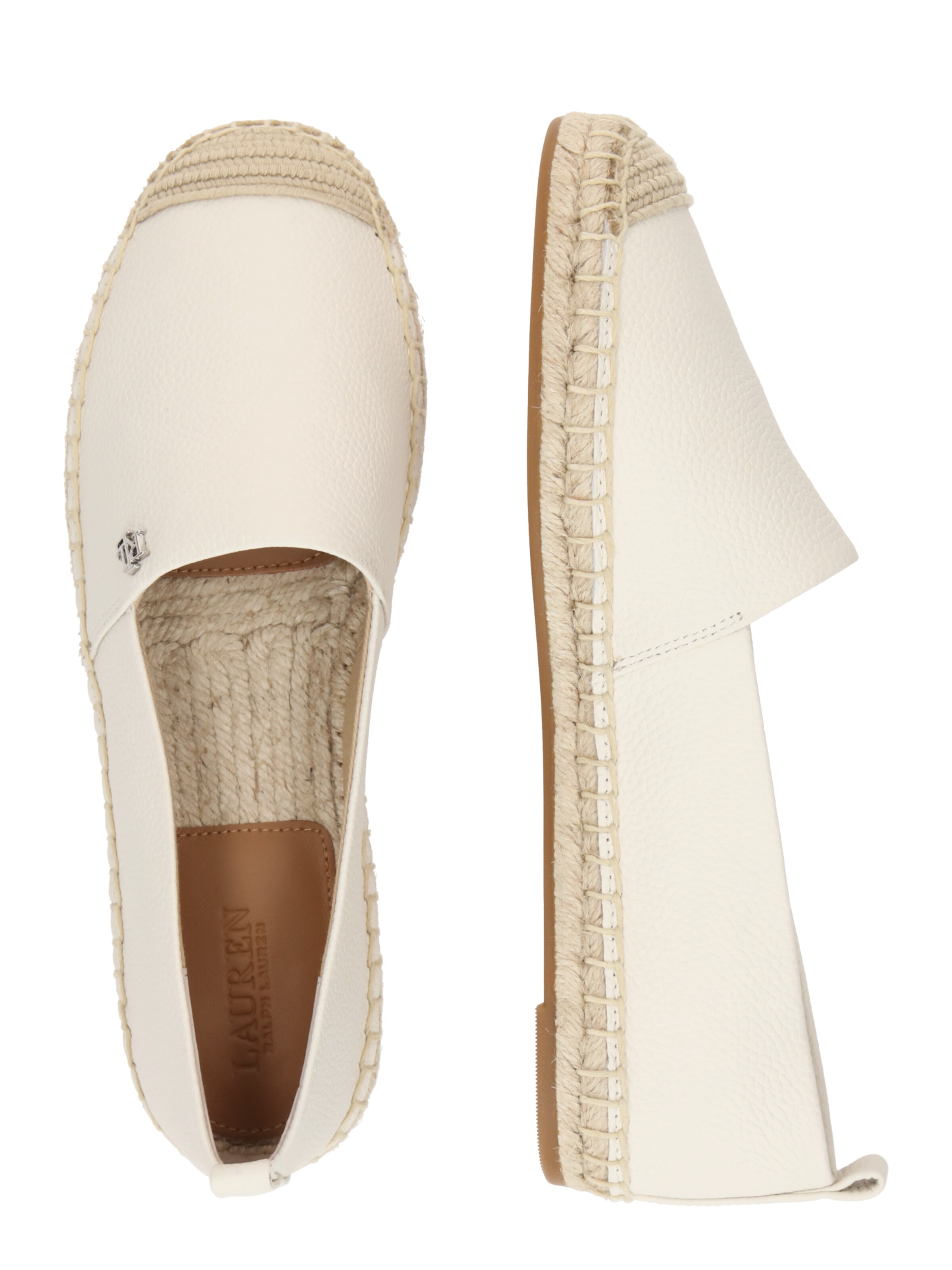 Lauren Ralph Lauren Espadrill i vit