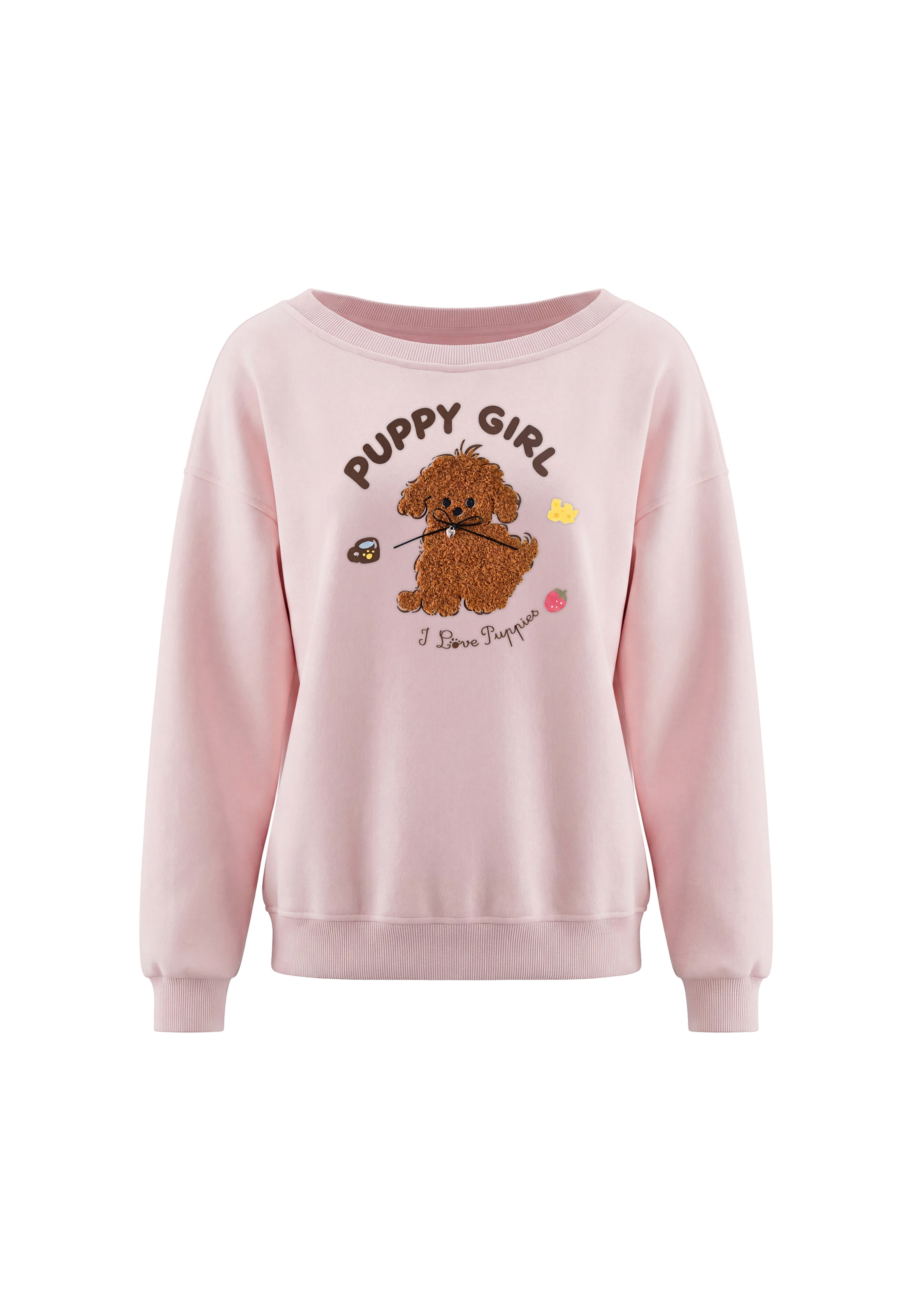 Sweat-shirt MYMO en rose : devant