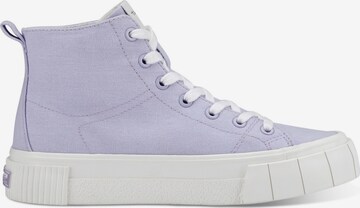 TAMARIS High-Top Sneakers in Purple