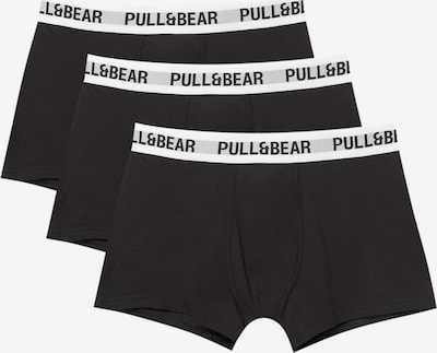 Pull&Bear Bokserki w kolorze kremowy / jasnoszary / czarnym, Podgląd produktu