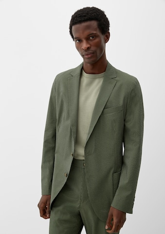 Coupe slim Veste de costume s.Oliver en vert : devant