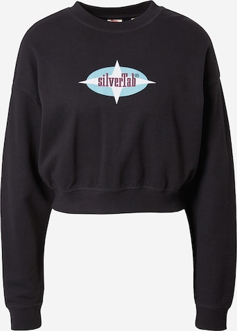 Sweat-shirt 'Graphic Laundry Crew' LEVI'S ® en noir : devant