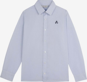 Scalpers Regular fit Overhemd 'Siena' in Blauw: voorkant