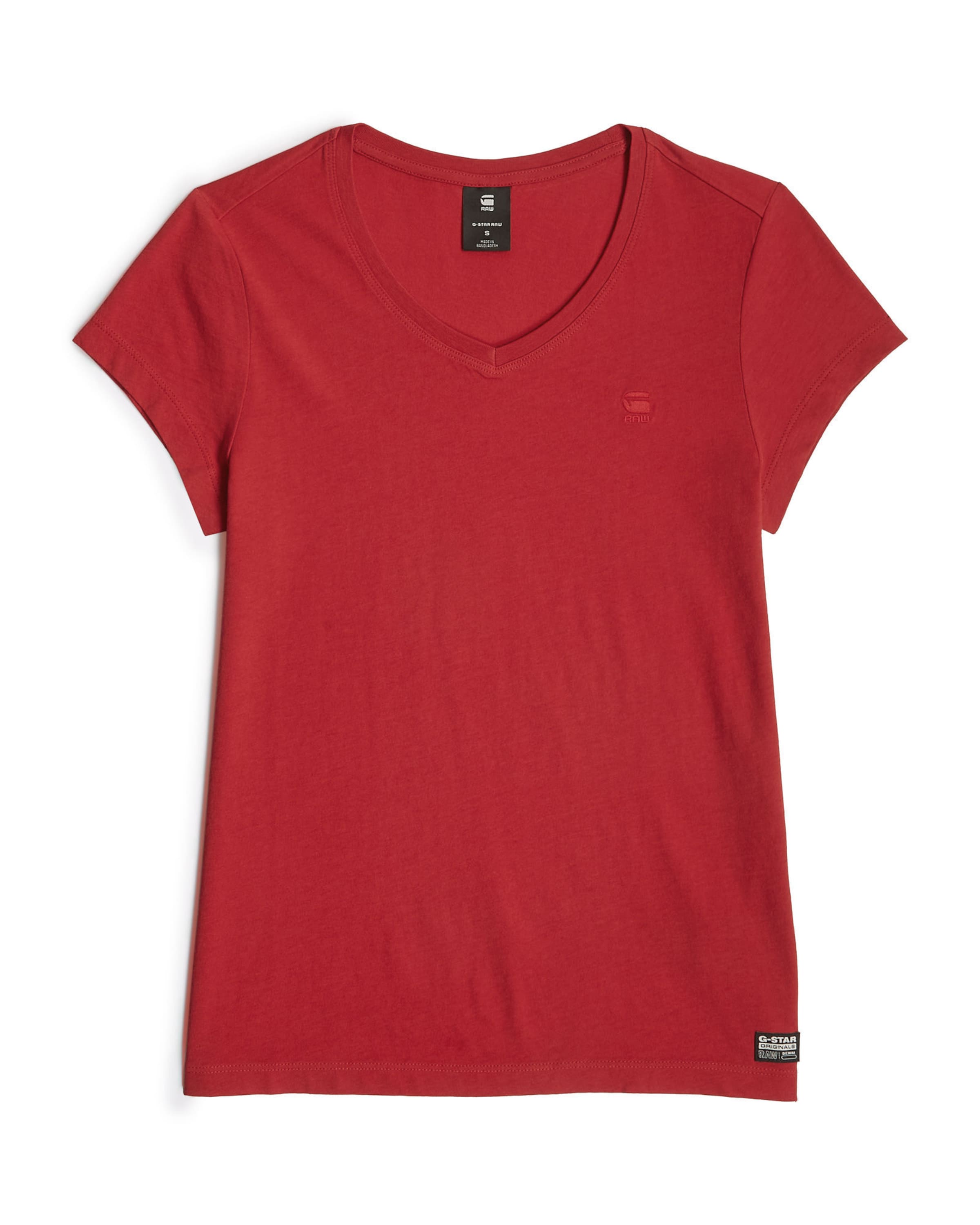 G-STAR Shirt 'Eyben' in Red: front