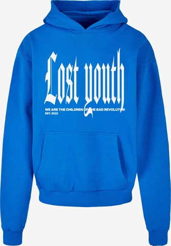 Sweat-shirt 'Classic V.4' Lost Youth en bleu : devant
