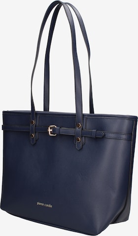 PIERRE CARDIN Schultertasche in Blau: Vorderseite
