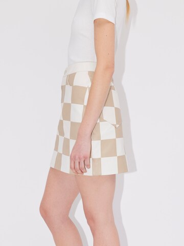 LeGer Premium Skirt 'Tamara' in Beige