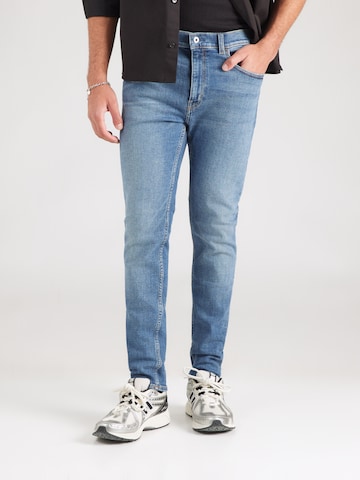 Coupe slim Jean 'Zane' HUGO en bleu : devant