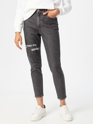 Calvin Klein Jeans Mom Jeans in Schwarz: front