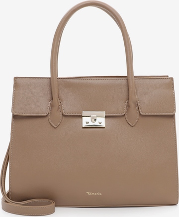 TAMARIS Handtasche 'Annie' in Beige: predná strana