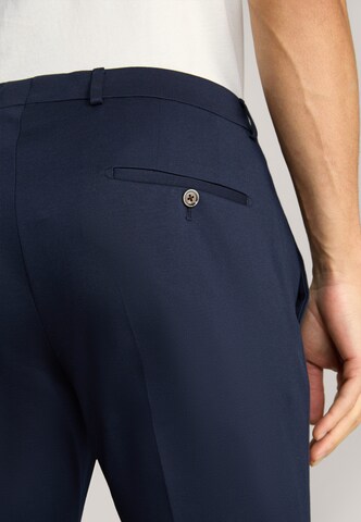 Coupe slim Pantalon à plis 'Gun' JOOP! en bleu
