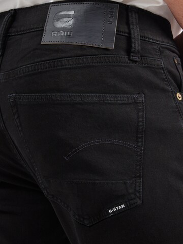 G-STAR Slimfit Jeans '3301' in Schwarz