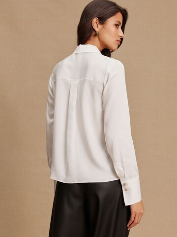 Chemisier Next en blanc