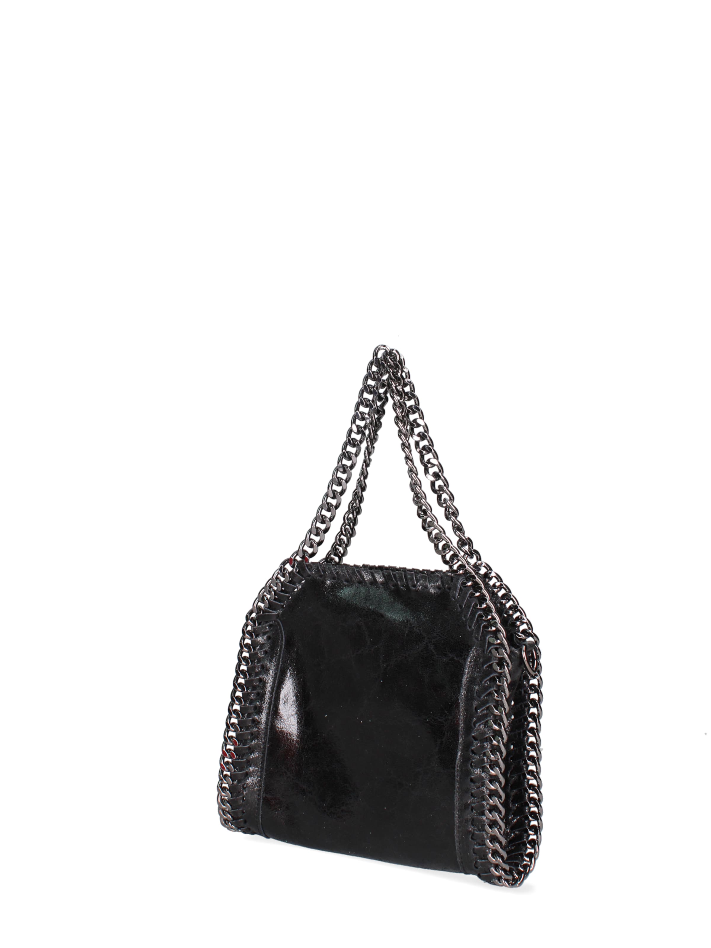 Borsa a mano 'Borsa a mano donna pelle scamosciata stampata con zip - Zefira Chic' di Gave Lux in nero
