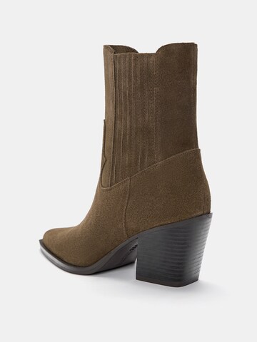 Chelsea Boots Pull&Bear en marron