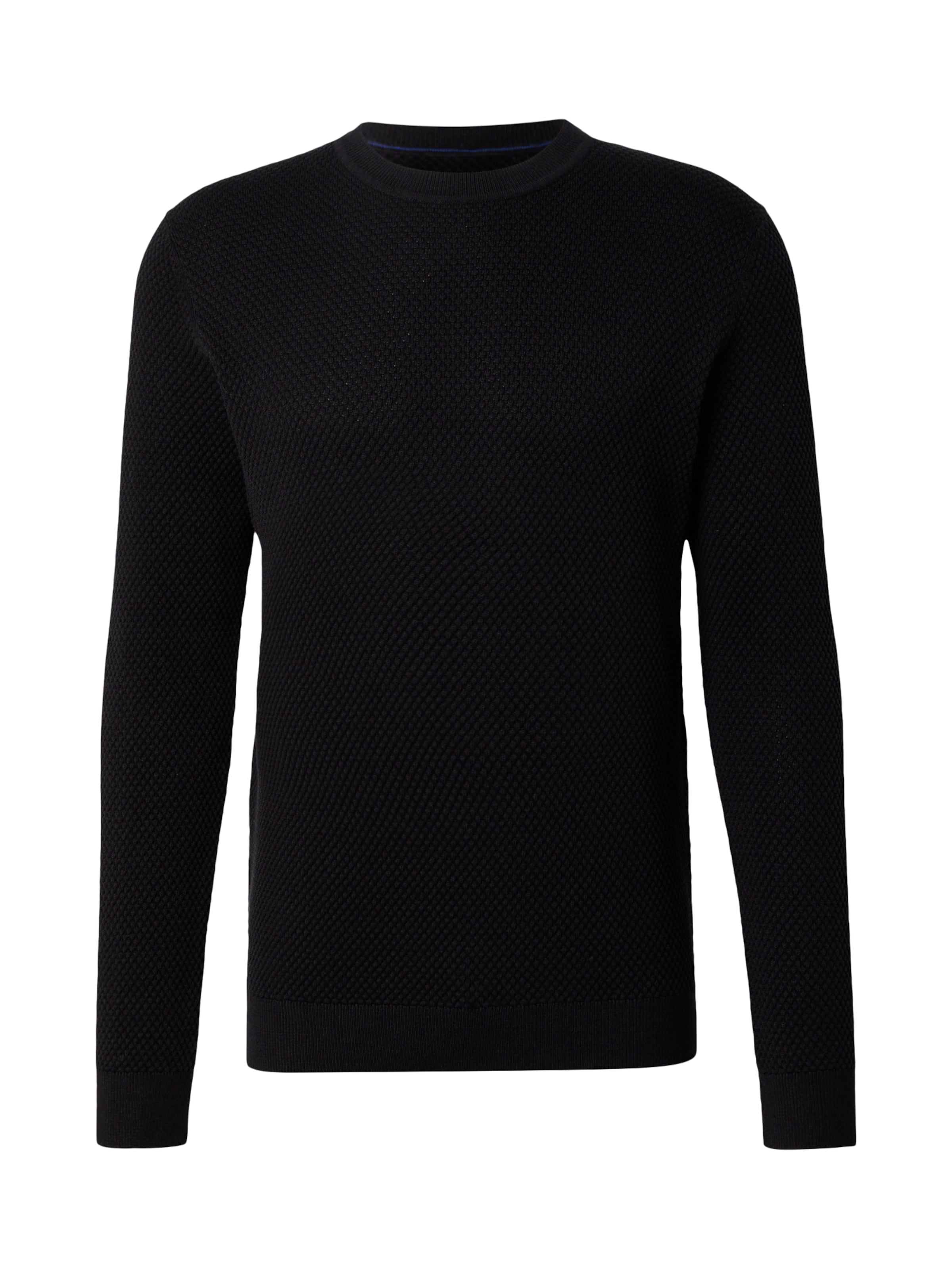 JACK & JONES Свитер 'JWHNOAH' в Черный: спереди