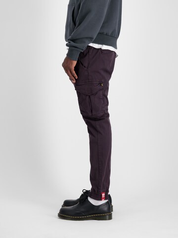 ALPHA INDUSTRIES Конический (Tapered) Брюки-карго в Лиловый