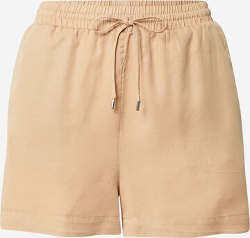 Regular Pantalon VILA en beige : devant