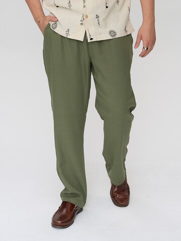 Dxnmxrk Broek 'DXGaston' in Groen: voorkant