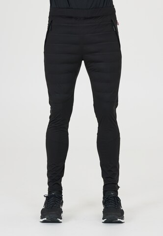 ENDURANCE Slimfit Sportbroek 'Sander' in Zwart: voorkant