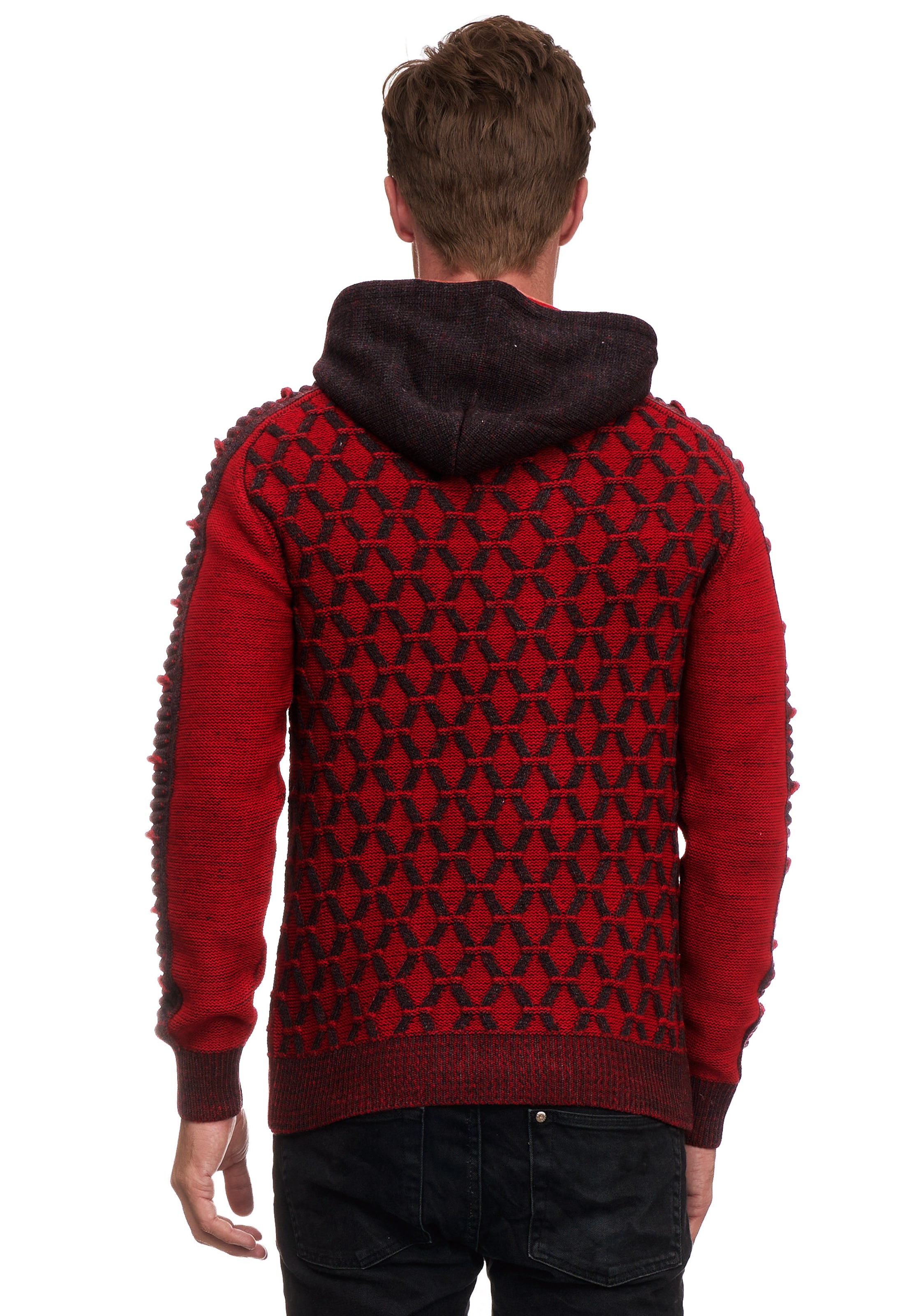 Rusty Neal Sweater in Red