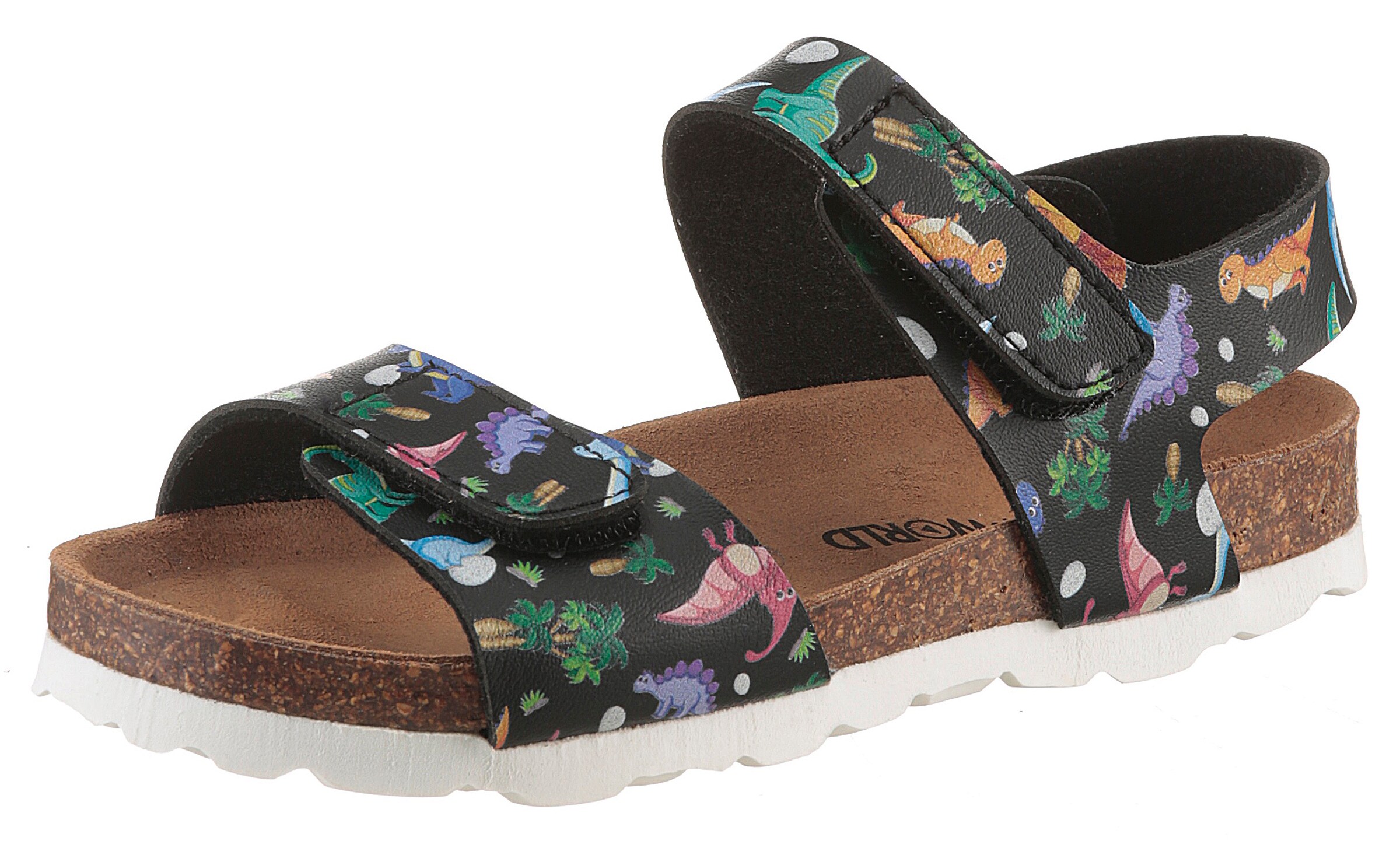 Kidsworld Sandale in Schwarz: Vorderseite