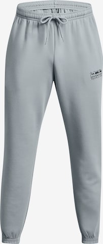 UNDER ARMOUR Tapered Workout Pants in Blue: front