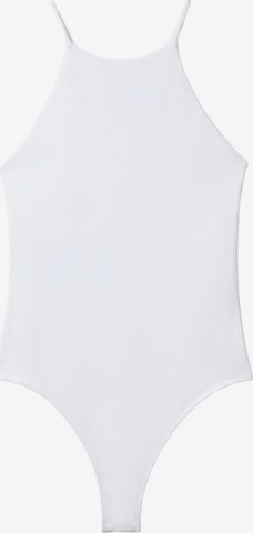 Pull&Bear Paitabody värissä valkoinen: etupuoli