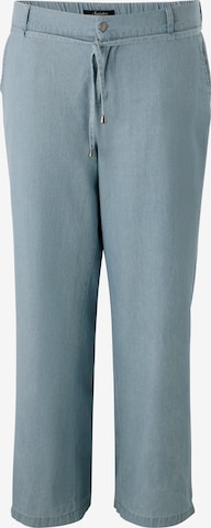 Aniston Wide Leg Jeans in Blau: Vorderseite